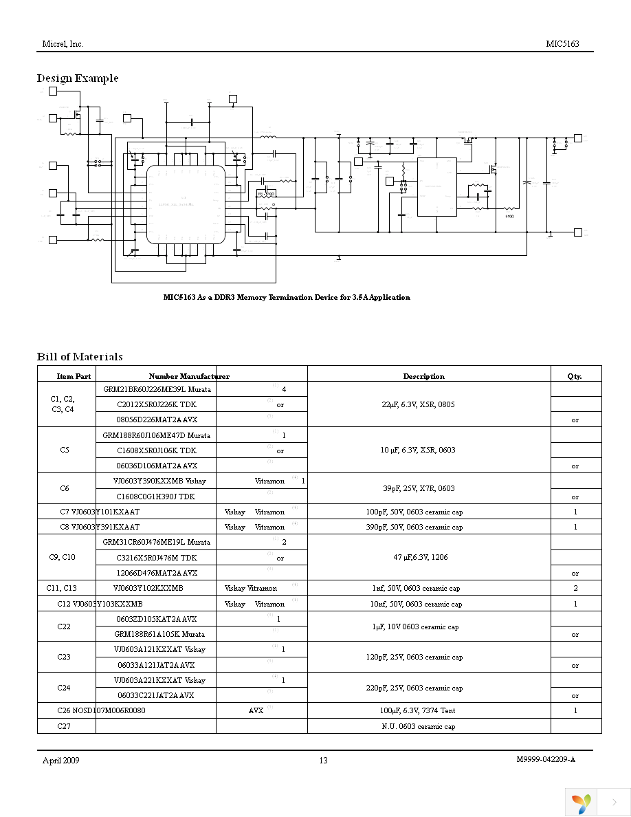 MIC5163YMM TR Page 13